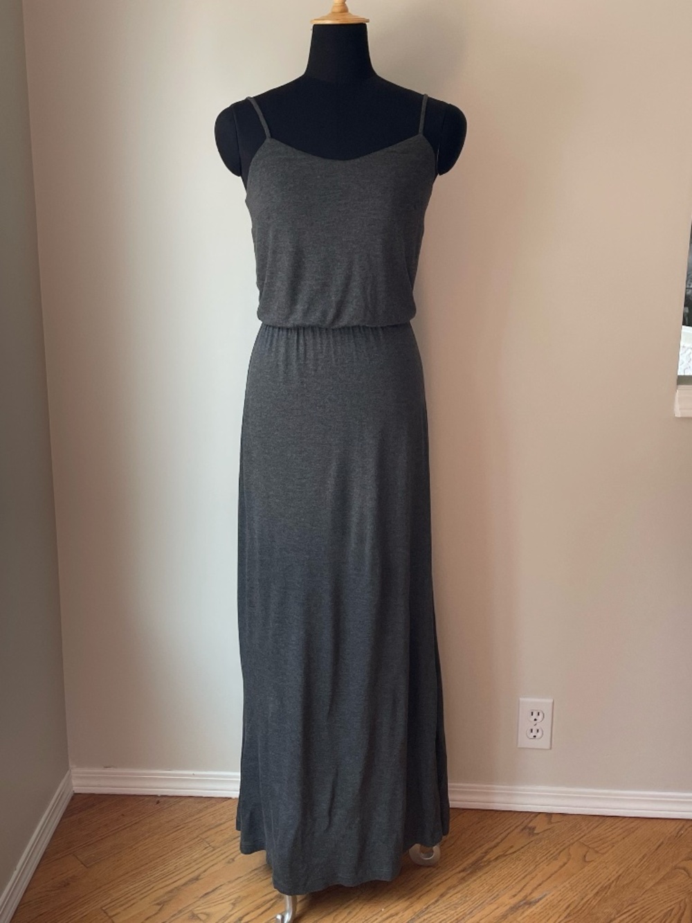 GAP Jersey Knit Elastic Waist Maxi Dress